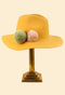 CASSANDRA HAT - MUSTARD